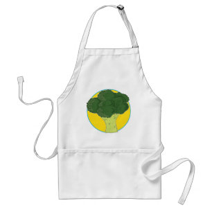 Broccoli Graphic Standard Apron