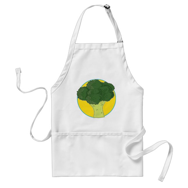Broccoli Graphic Standard Apron (Front)