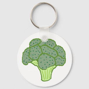 Broccoli Keychain