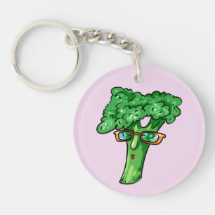 Broccoli Keychain