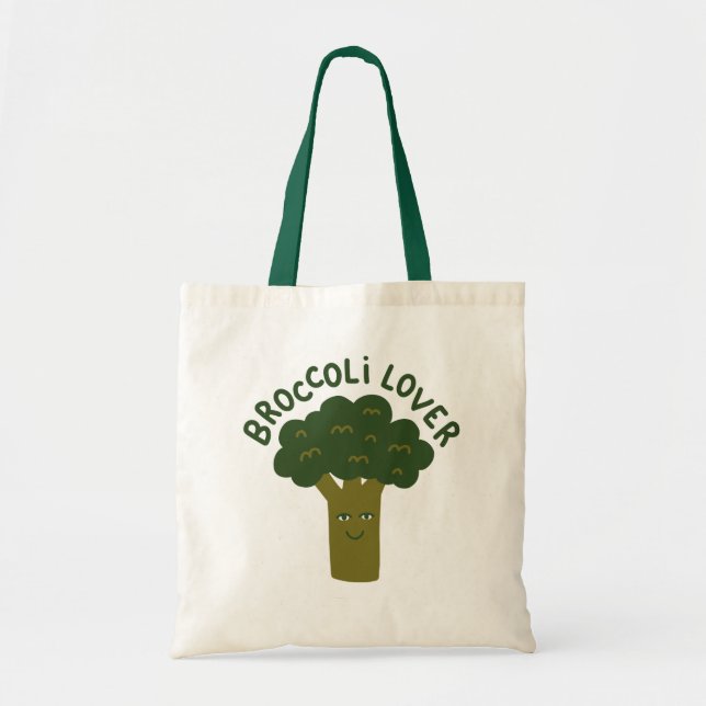 Broccoli lover tote bag (Front)