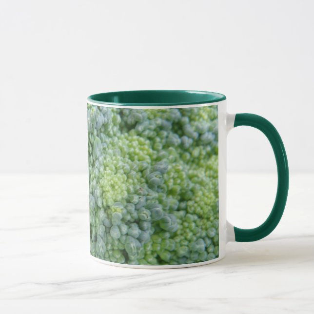 Broccoli Macro Mug (Right)