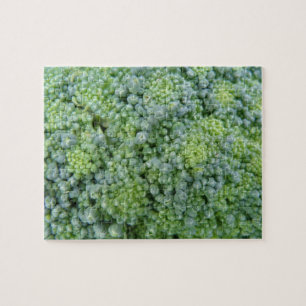 Broccoli Macro Puzzle