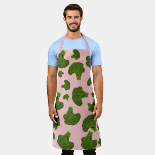 Broccoli Pattern Apron