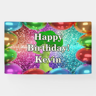 Broccoli Personalized character birthday banner