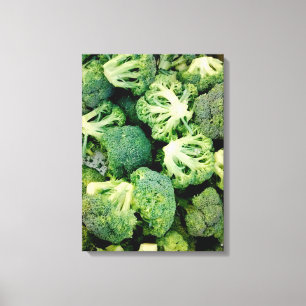 Broccoli Photo Canvas Print