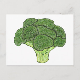 Broccoli Postcard