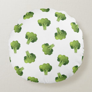 Broccolini Round Pillow