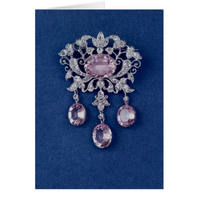 Broche dans la forme d'une fleur, c.1780 (Devant)