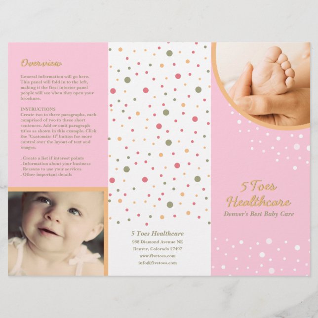 Brochure 5 orteils (Devant)