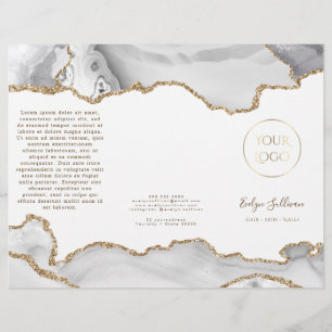 brochure blanche agate