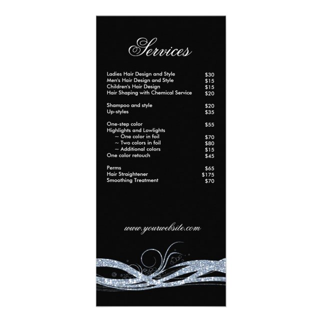 Brochure Cosmetologue Beauté de la carte en rack d (Devant)