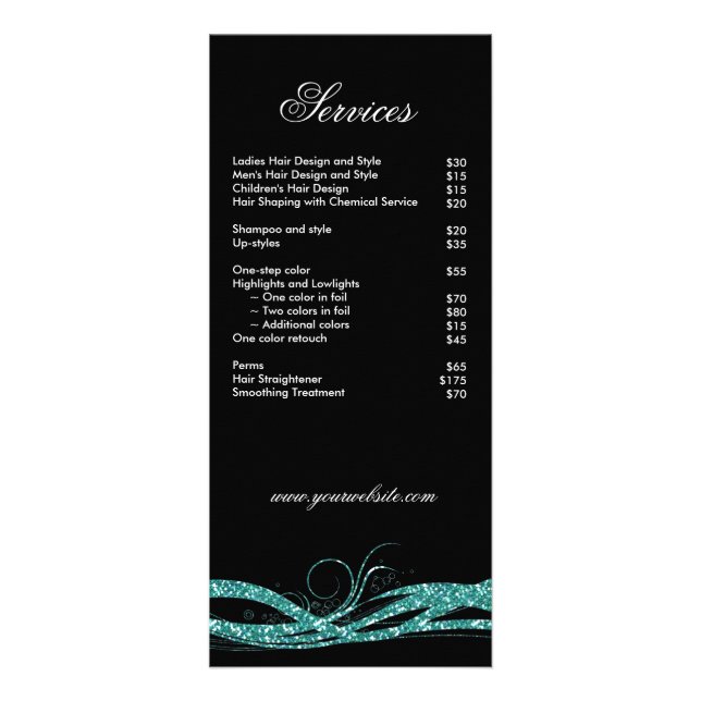 Brochure Cosmetologue Beauté de la carte en rack d (Devant)