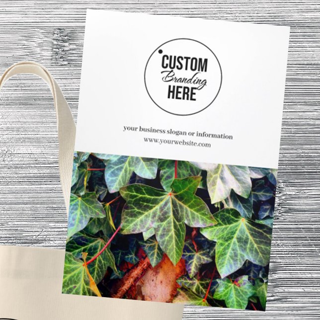 Brochure D'Entreprise Triple Photo Et Logo Moderne (logo white trifold business brochure)