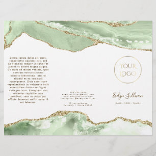 Brochure Jade green agate
