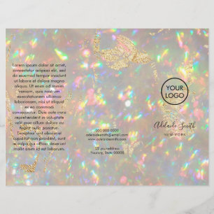 brochure photo opale brillant