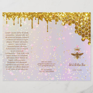 brochure simulée de la reine des abeilles parties 
