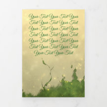 Brochures personnalisés sur mesure Forêt