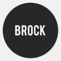 Brock - Cool New Funny Name Fan Gift Tee 