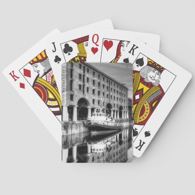 Brocklebank Tug Boat Liverpool Playing Cards (Back)