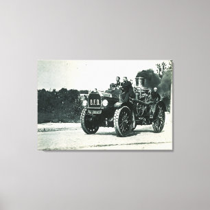 Brockton Fire Department - Engine Number 1 Canvas Print