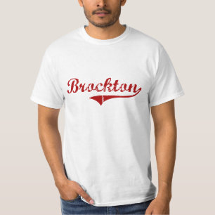 Brockton Massachusetts Classic Design T-Shirt