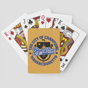 Brockton,Massachusetts Playing Cards