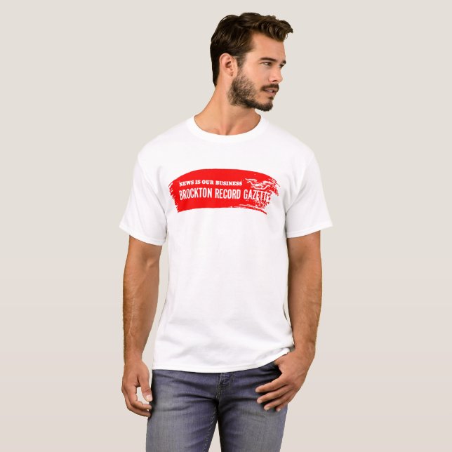 Brockton Record Gazette Tee (Front Full)
