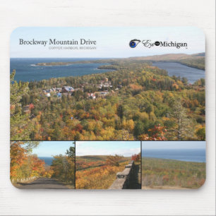 Brockway Mountain Drive - Copper Harbour Mouse Pad