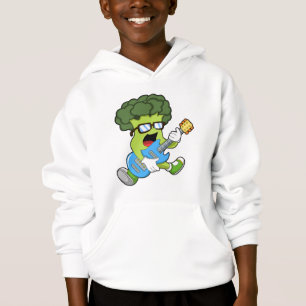 Brocoli comme musicien avec guitare