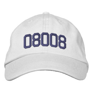 Brodée 08008 Casquette brodé