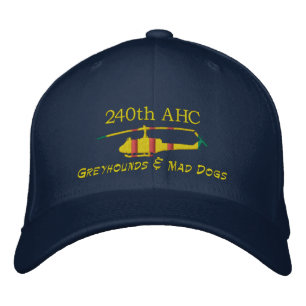 Brodée 240e AHC Vietnam UH1 Casquette brodé