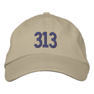 Brodée 313 Casquette brodé, Casquette de base en laine so