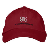 916 Casquette de balle de base brodé
