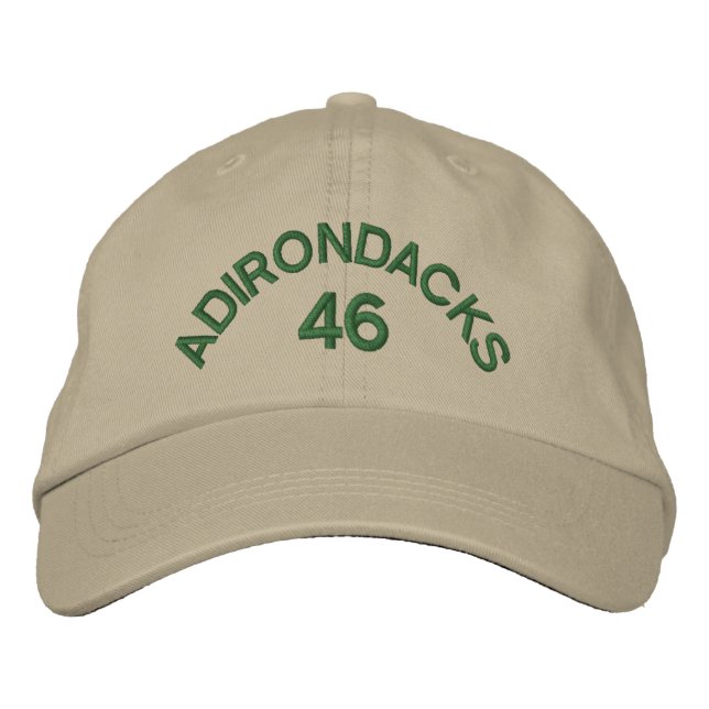 BRODÉE ADIRONDACKS 46 CASQUETTE (Devant)