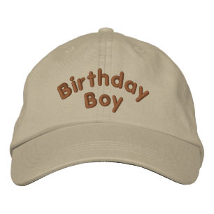 Brodée Anniversaire Garçon drôle Casquette brodé