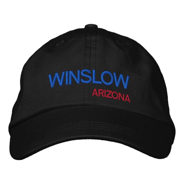 Brodée Arizona, Winslow Casquette réglable (Devant)