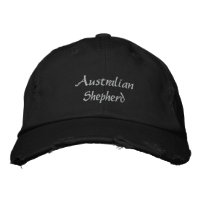 Australian Shepherd Embroded Baseball Casquette