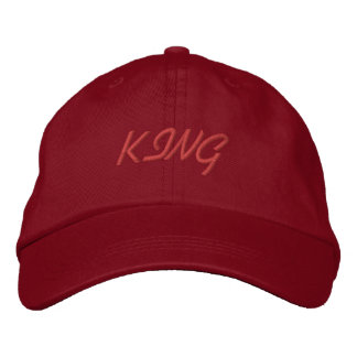 Brodée Beau camionneur KING Créer Propre Casquette de tex