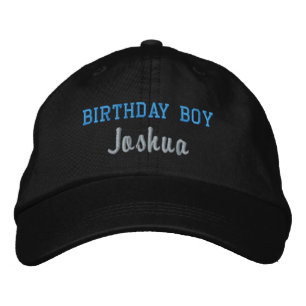 Brodée Birthday Boy Casquette personnalisé, Casquette de 