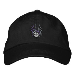 Brodée Black Fateof Destinee Brodé Logo Ball Casquette