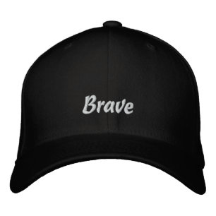 Brodée Brave / Fou Casquette brodé