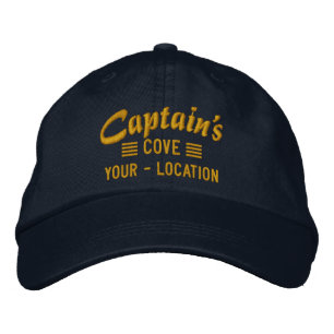 Brodée Capitaine COVE Personnalisez-le casquette brodé