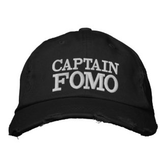 Brodée CAPITAINE FOMO casquette