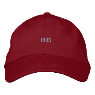 Brodée casquette 1995 - customisez votre année de naissa