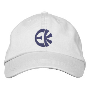 Brodée CASQUETTE ajustable personnalisé ECK