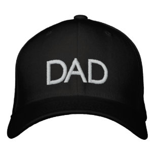 Brodée Casquette avec le poste de papa Description du tra