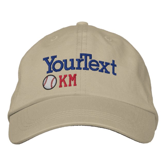 Brodée Casquette BASEBALL par SRF (Devant)