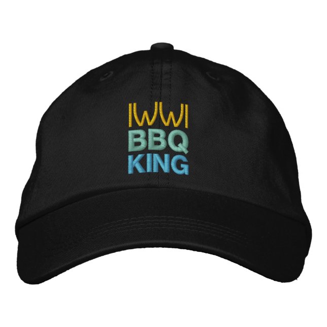 Brodée Casquette BBQ KING (Devant)