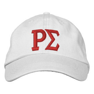 BRODÉE CASQUETTE BLANC AVEC LETTRES EMBROIDÉES